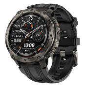 KOSPET smartwatch TANK T4 heart rate 1.43" AMOLED GPS 10 ATM & IP69K μαύρο