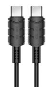 KAKUSIGA καλώδιο USB-C σε USB-C KSC-710 60W 480Mbps 1.2m μαύρο