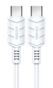 KAKUSIGA καλώδιο USB-C σε USB-C KSC-710 60W 480Mbps 1.2m λευκό