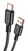 KAKUSIGA καλώδιο USB-C σε USB KSC-982 3A 480Mbps 1m μαύρο