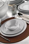 Kutahya Porselen Σερβίτσιο Πιάτων και Μπολ από Πορσελάνη 18τμχ Λευκό