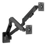 BRATECK επιτοίχια βάση για 2x οθόνες LDA113-114 17-32" έως 9kg