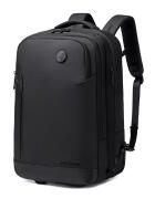 ARCTIC HUNTER τσάντα ταξιδίου LG00861 με θήκη laptop 15.6" τροχήλατη 42L/54L μαύρη