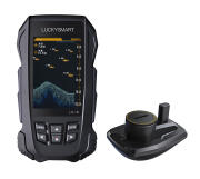 LUCKY ανιχνευτής ψαριών & βυθόμετρο LH-1B ασύρματο οθόνη 3.5" 100m