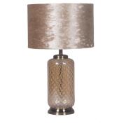 Oriana Ferelli Πορτατίφ E27 με Μπεζ Καπέλο και Βάση 55,5cm LK-20502