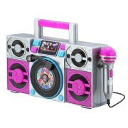 eKids LOL! Surprise Remix Boombox Karaoke &amp; Μικρόφωνο για παιδιά (LL-115)  (Μωβ/Ασημί)
