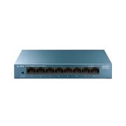 TP-Link Switch με 8 Θύρες Gigabit (1Gbps) Ethernet Unmanaged v4  L2 LS108G