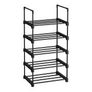 Μεταλλικό Stand Αποθήκευσης Παπουτσιών με 5 Ράφια 45 x 30 x 89.5 cm Songmics LSA005B02