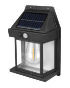 LED ηλιακό φωτιστικό τοίχου LXBK888 αισθητήρας φωτός & κίνησης 1800mAh