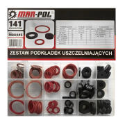 MAR-POL Σετ Ροδέλες Στεγανοποίησης 114 τμχ MAR-POL M66445