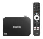 MECOOL TV Box KT2 με ψηφιακό δέκτη DVB-T2 4K 2/32GB WiFi Google/Netflix πιστοποίηση Android 11