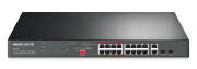 MERCUSYS rackmount switch MS118CP 16x 10/100Mbps PoE+ & 2x Gigabit θύρες UN/1.0