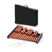 Costway Ξύλινο Ξυλόφωνο με 25 Τόνους 42 x 57 x 6 cm Costway MU10076