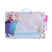 Παιδικός Πίνακας Ζωγραφικής FROZEN με Μαρκαδόρο και Βουρτσάκι MWS2009