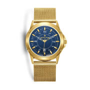 Timothy Stone Ανδρικό Ρολόι Χρώματος Χρυσό με Μεταλλικό Μπρασελέ N-013-ALMGD