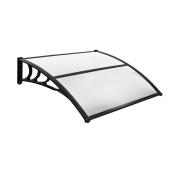 Costway Πλαστικό Κιόσκι - Τέντα Πόρτας Εισόδου 102 x 99 x 28 cm Costway NP11228GR