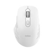 Nilox NXMODWI02 Dual (Wireless and Bluetooth) Mouse 1600 DPI, 6 Buttons, Silent, White