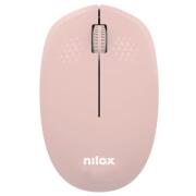 Nilox NXMOWI4014  Optical Wireless Mouse 1000 DPI, 3 Buttons, Pink