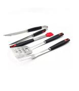 Σετ Εργαλεία ΒΒQ Ανοξείδωτο Ατσάλι 4 τεμ.