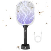 Beper Επαναφορτιζόμενη Ηλεκτρική ρακέτα με led φωτισμό 2 σε 1 για έντομα