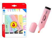 MP σετ μαρκαδόροι υπογράμμισης PE505 πάχος μύτης 2-5mm διάφορα χρώματα 6τμχ