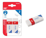 MP γόμα PG145 65 x 23mm λευκή 2τμχ