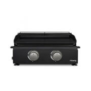 H.Koenig Ψησταριά Αερίου με 2 Καυστήρες Σχήματος U PLX1022 Μαύρη