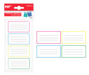 Madrid Papel Αυτοκόλλητες Ετικέτες Τετραδίων PN125-04 65x32.6mm 4 χρώματα 24τμχ