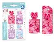 MP μαγνητικοί σελιδοδείκτες PN242-06 8x3cm 4τμχ