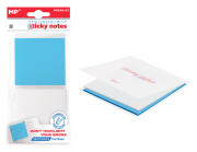 MP αυτοκόλλητα χαρτάκια σημειώσεων PN348-03 διάφανα 75x75mm 60τμχ