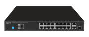 HIMAX PoE switch PS11602FE-L 16x Ethernet PoE/2x Ethernet/2x SFP θύρες έως 1000Mbps