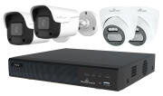 POWERTECH NVR καταγραφικό με 4 κάμερες PT-1233 4K 4MP 9 κανάλια