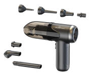 POWERTECH 2 σε 1 σκουπάκι χειρός & air duster PT-1315 60W 4000mAh μαύρο