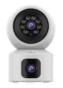 POWERTECH smart κάμερα PT-1338 2MP dual lens WiFi PTZ SD