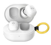 POWERTECH earphones με θήκη φόρτισης PT-1393 True Wireless 6mm 25/230mAh λευκά