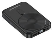 POWERTECH power bank με οθόνη PT-1416 10000mah magnetic wireless 22.5W μαύρο
