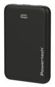 POWERTECH power bank PT-1502 με οθόνη 10000mAh 22.5W μαύρο