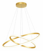 POWERTECH LED φωτιστικό οροφής PT-1526 25W 4000K Φ40x120cm χρυσό