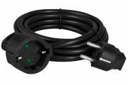 POWERTECH μπαλαντέζα ρεύματος PT-1562 1x schuko 16A 5m μαύρη