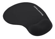 POWERTECH mouse pad PT-1611 με στήριγμα καρπού 23x19x1.8cm μαύρο