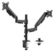POWERTECH βάση γραφείου για 2x οθόνες PT-1628 17-32" έως 9kg