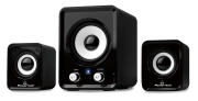 Powertech Ηχεία Essential Sound PT-843 2.1 5W + 2x 3W 3.5mm Mαύρα