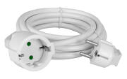 POWERTECH μπαλαντέζα ρεύματος PT-889 1x schuko 16A 5m λευκή