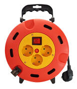 POWERTECH μπαλαντέζα κλειστού τύπου PT-897 3x schuko 16A 10m