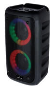 Power Φορητό Ηχείο PT-990 10W RMS FM 2400mAh RGB Μαύρο