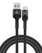 POWERTECH καλώδιο USB-C σε USB PTR-0202 PD 60W 480Mbps 1m μαύρο