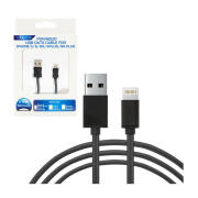Καλώδιο Φόρτισης Braided USB to Lightning Τύπου C για Συσκευές Apple 1 m FX R165503