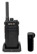 RETEVIS ασύρματος πομποδέκτης RB637 με Bluetooth ακουστικό PMR 16 κανάλια μαύρος