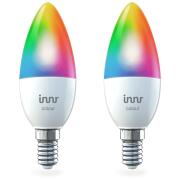 INNR Έξυπνος Λαμπτήρας Led Κερί Smart Candle E14 RGBW CCT 470lm Zigbee 3.0  2-Pack
