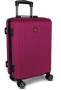 Swissbrand Βαλίτσα trolley μεσαία 66x42x26cm ABS σειρά Riga Cherry RED